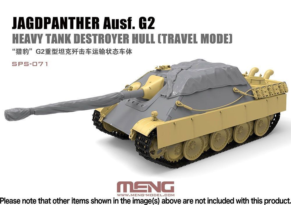 Meng 1/35 Jagdpanther Ausf. G2 Heavy Tank Destroyer Hull