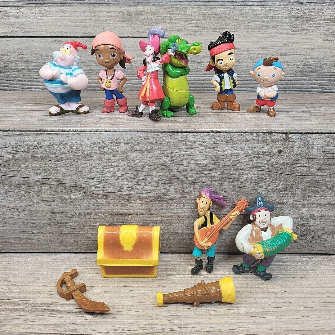 Lot 8 Disney Jr Jake and the Neverland Pirates Mini 2\