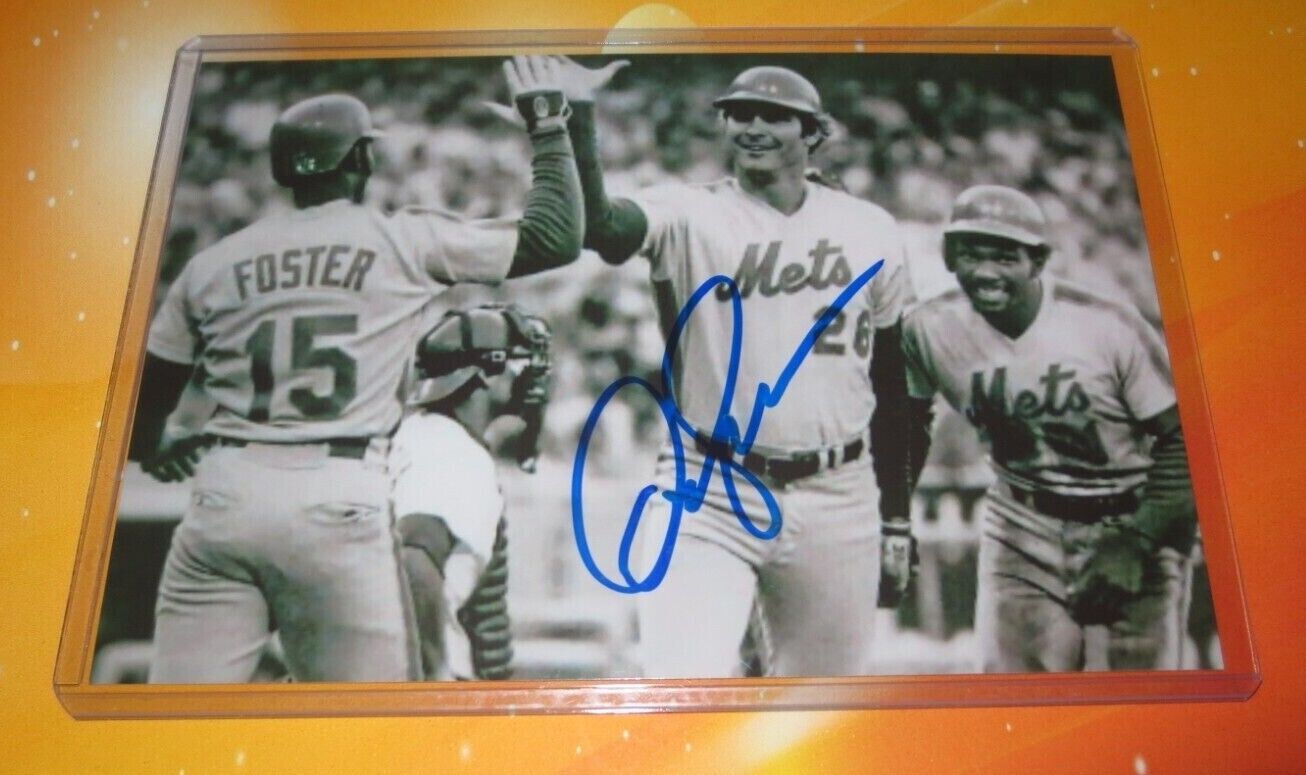 Dave Kingman signed autographed 4x6 photo New York Mets Slugger 442 Home Runs