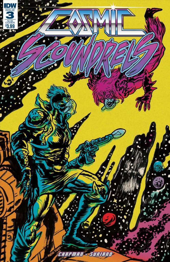 Cosmic Scoundrels #3A VF/NM; IDW | Sub Variant - we combine shipping