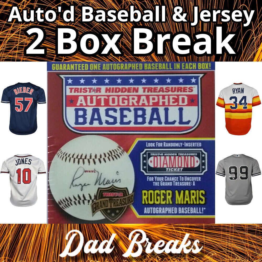 NEW YORK YANKEES signed TriStar baseball + autographed jersey 2 BOX LIVE BREAK 