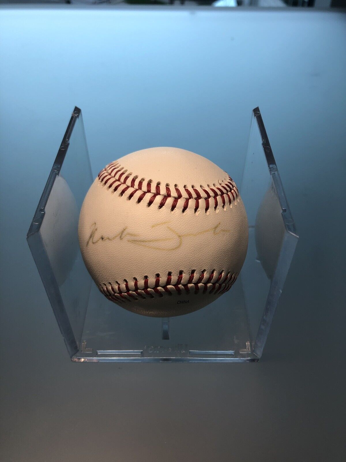 Mark Trumbo Signed Autograph Official Minor League Baseball