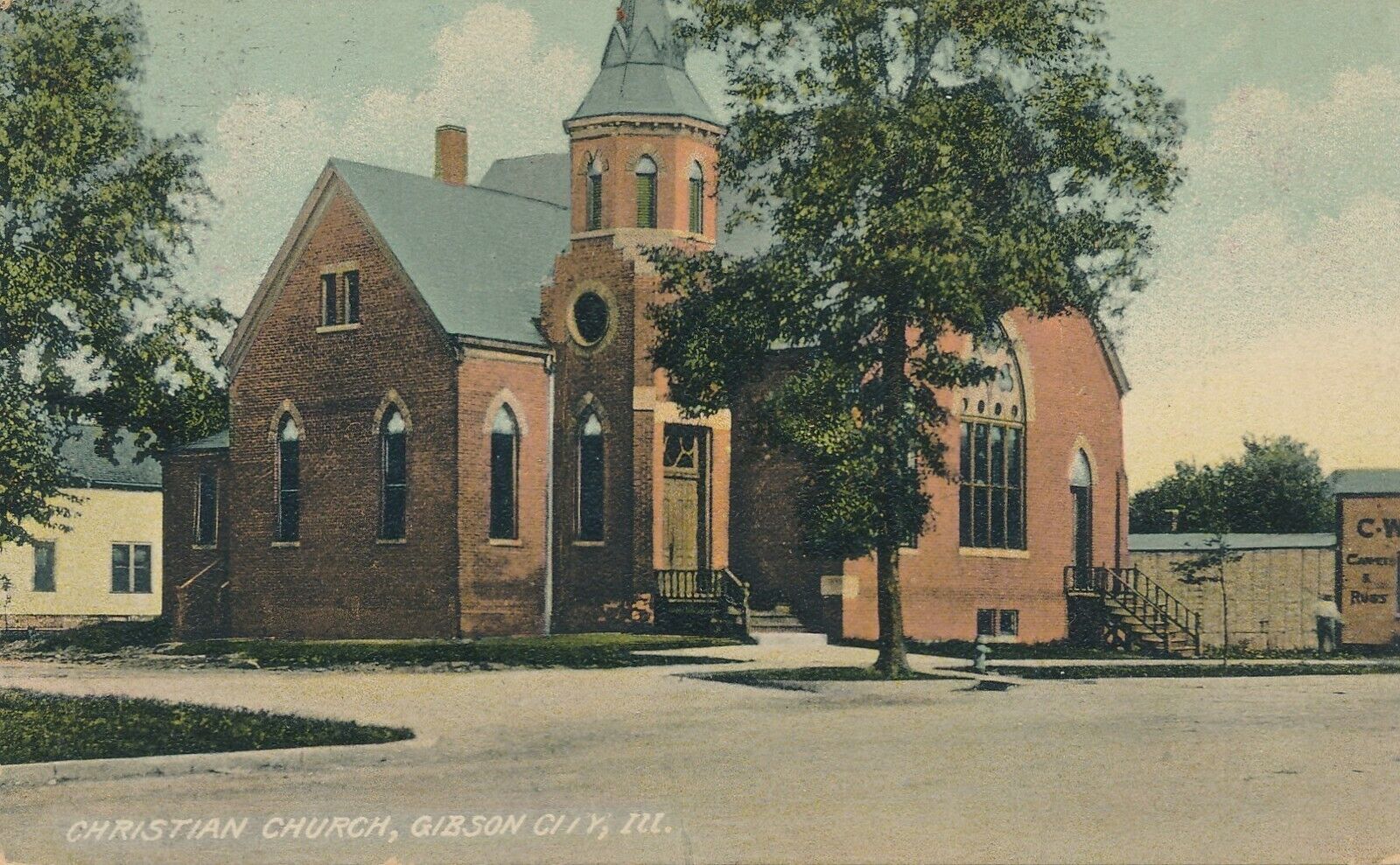 GIBSON CITY IL – Christian Church - 1917