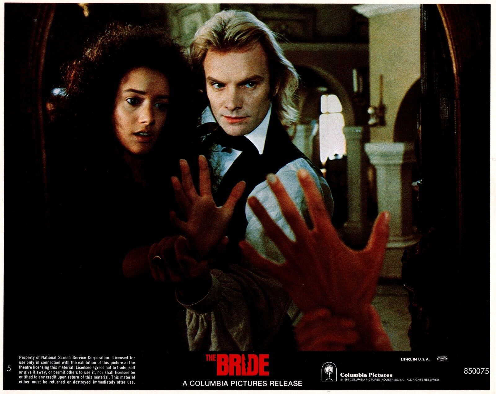 Jennifer Beals + Sting in The Bride (1985) 🎬⭐ Original Movie Photo K 477