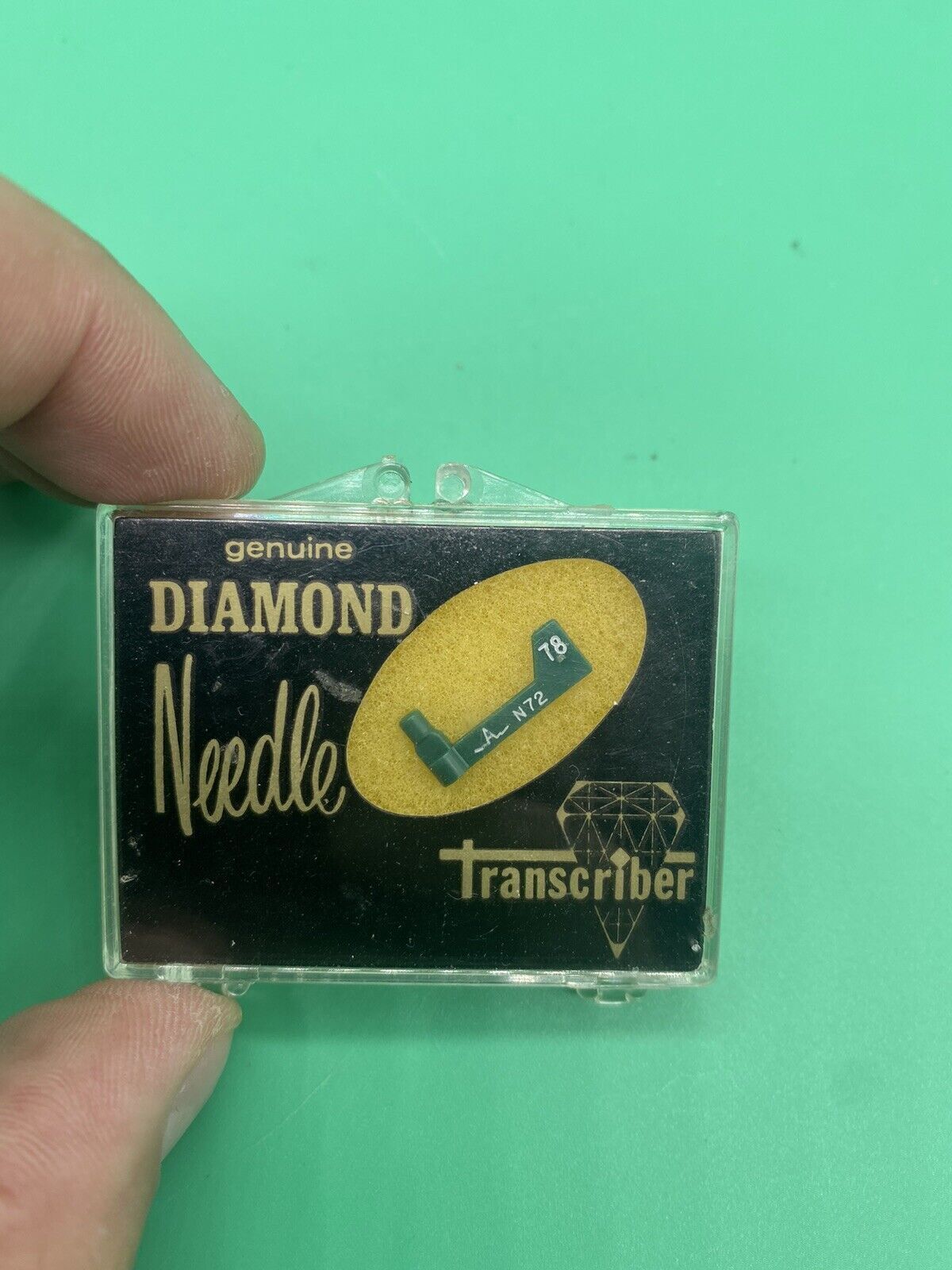 Transcriber Diamond Phonograph Astatic Needle N72 PS-67, N-60 New
