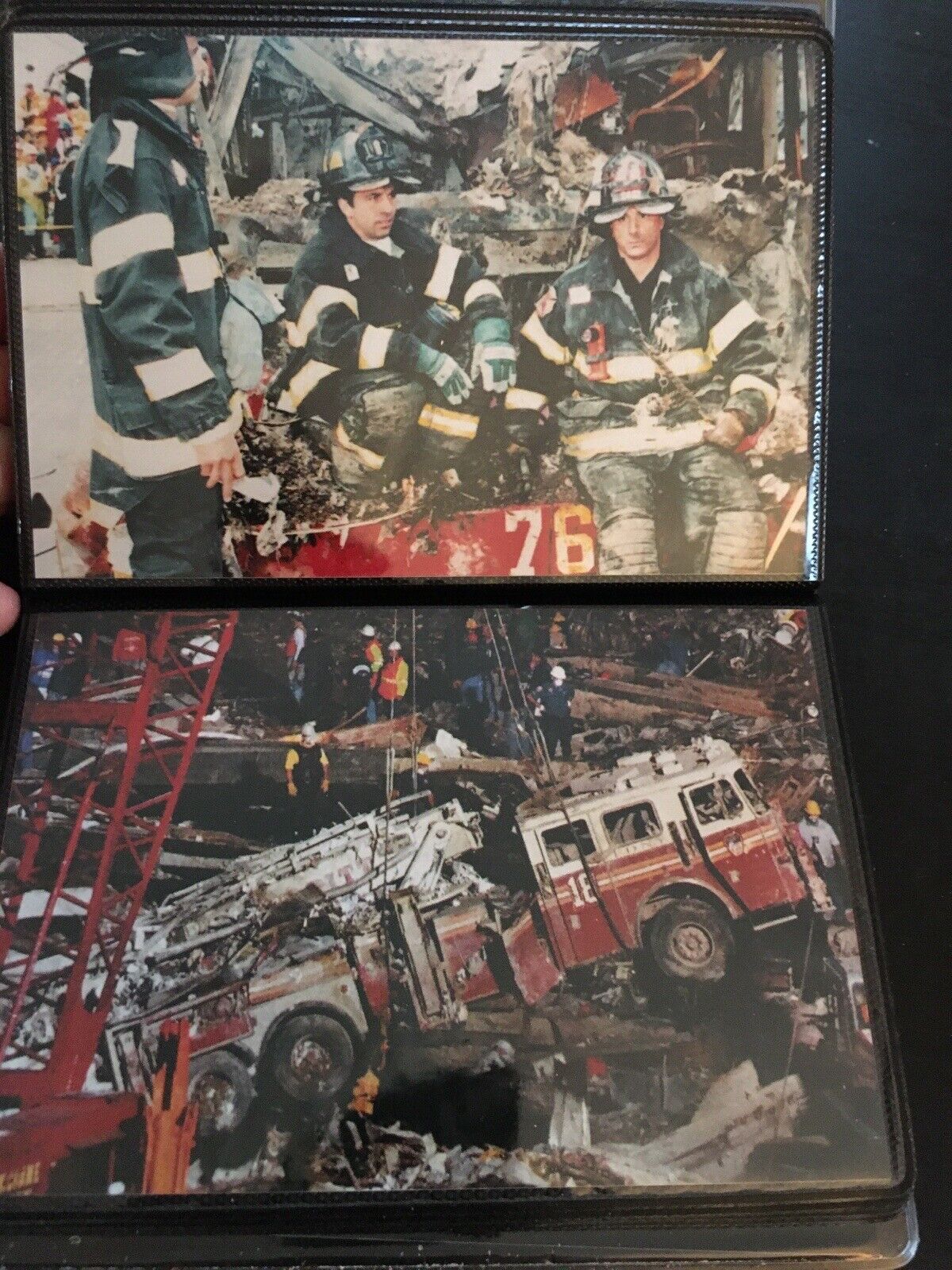 SEPTEMBER 11 9/11 25+ 4X6 Photos + History of World Trade Ctr 1973-2001 book