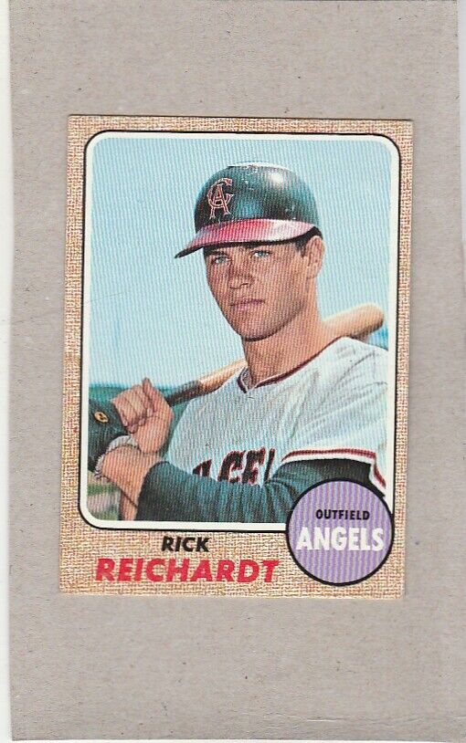 1968 Topps # 570 Rick Reichardt             hi #