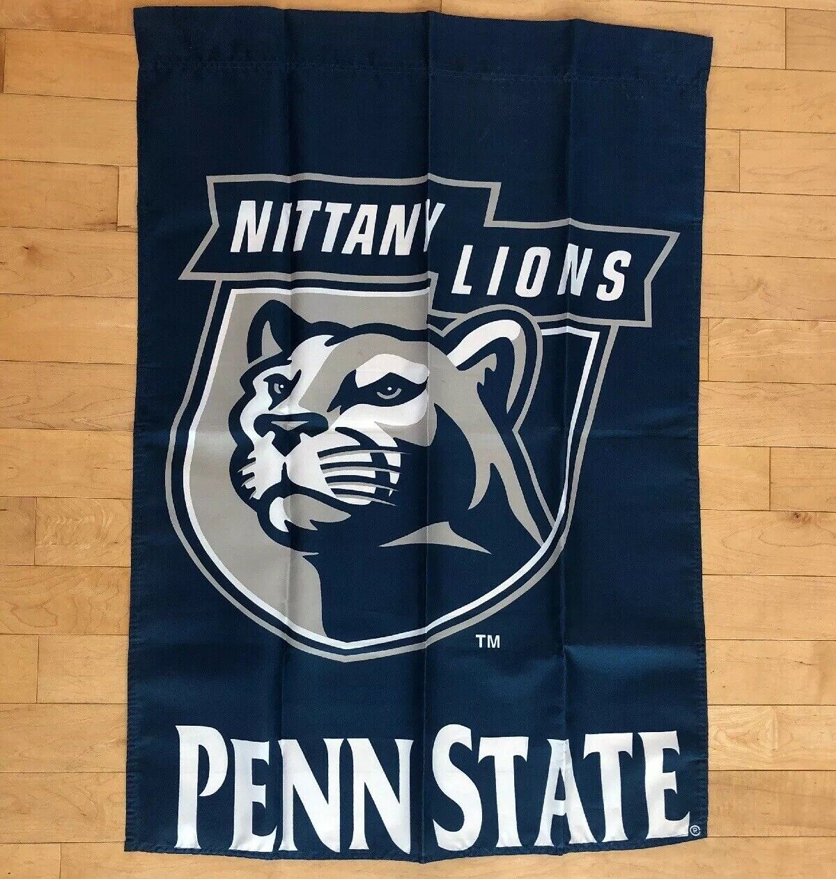 PENN STATE Nitany Lions Large Cloth Banner 29”x42” NCAA