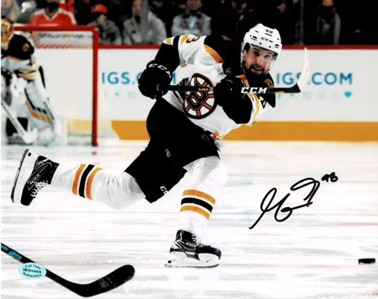 Matt Grzelcyk Boston Bruins Autographed 8x10 Photo Full Time coa