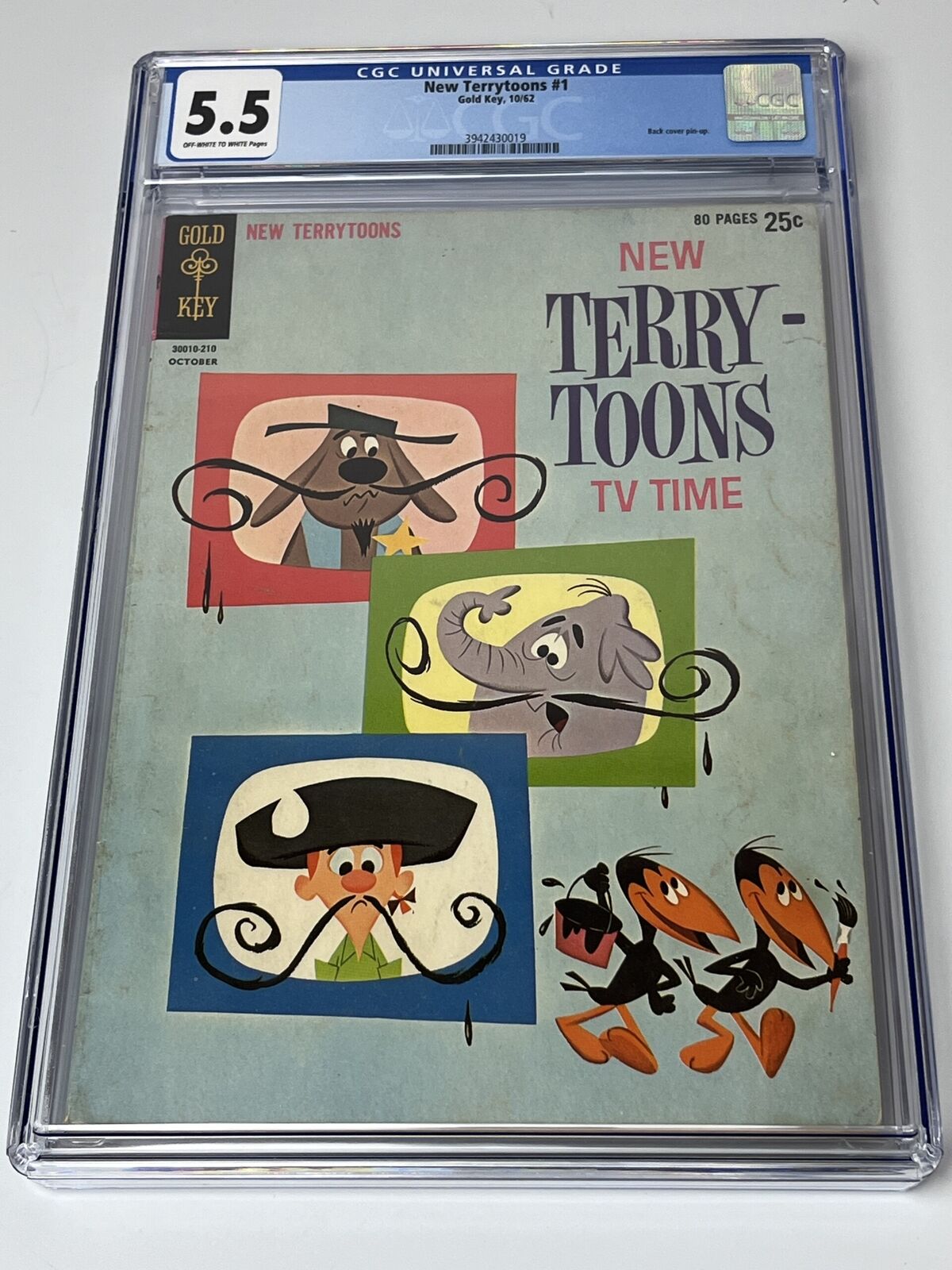 New Terrytoons #1 CGC 5.5 (1962)