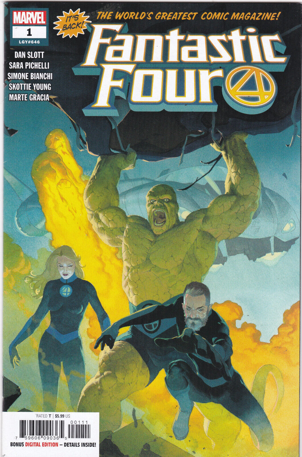 Fantastic Four #1 (Marvel, October 2018) High Grade