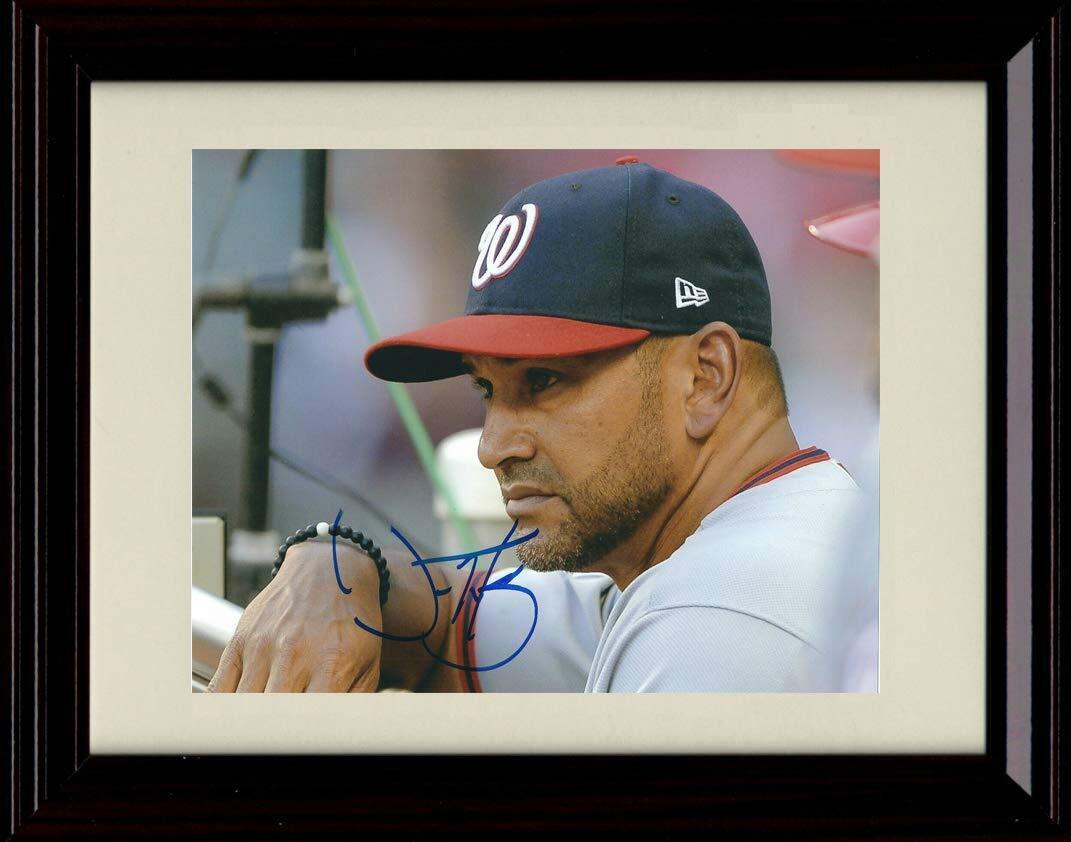Gallery Framed Dave Martinez   Autograph Replica Print - Manager - Champions