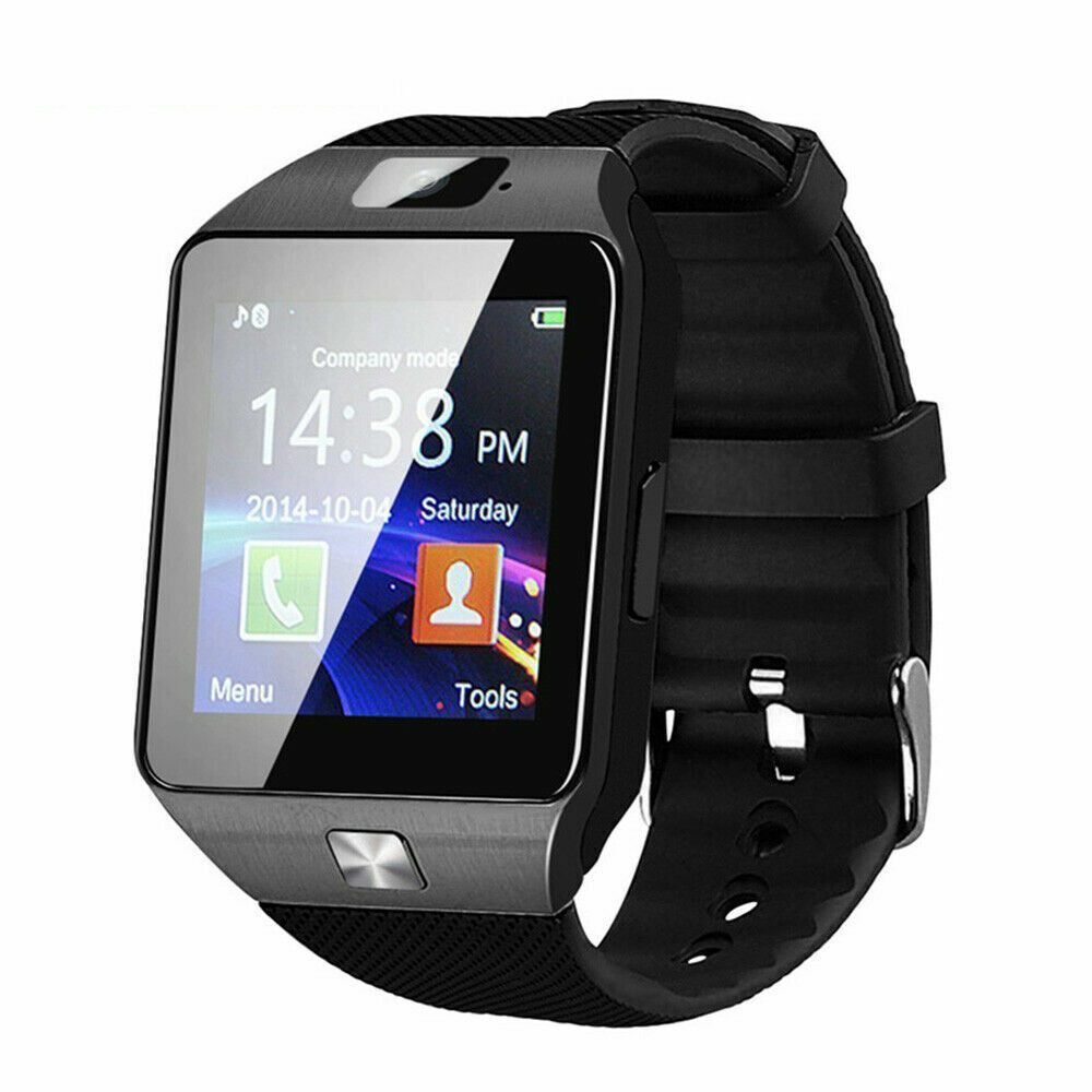 New Blue-tooth Smart Watch & Phone with Camera Touch Screen Sleep Monitor 