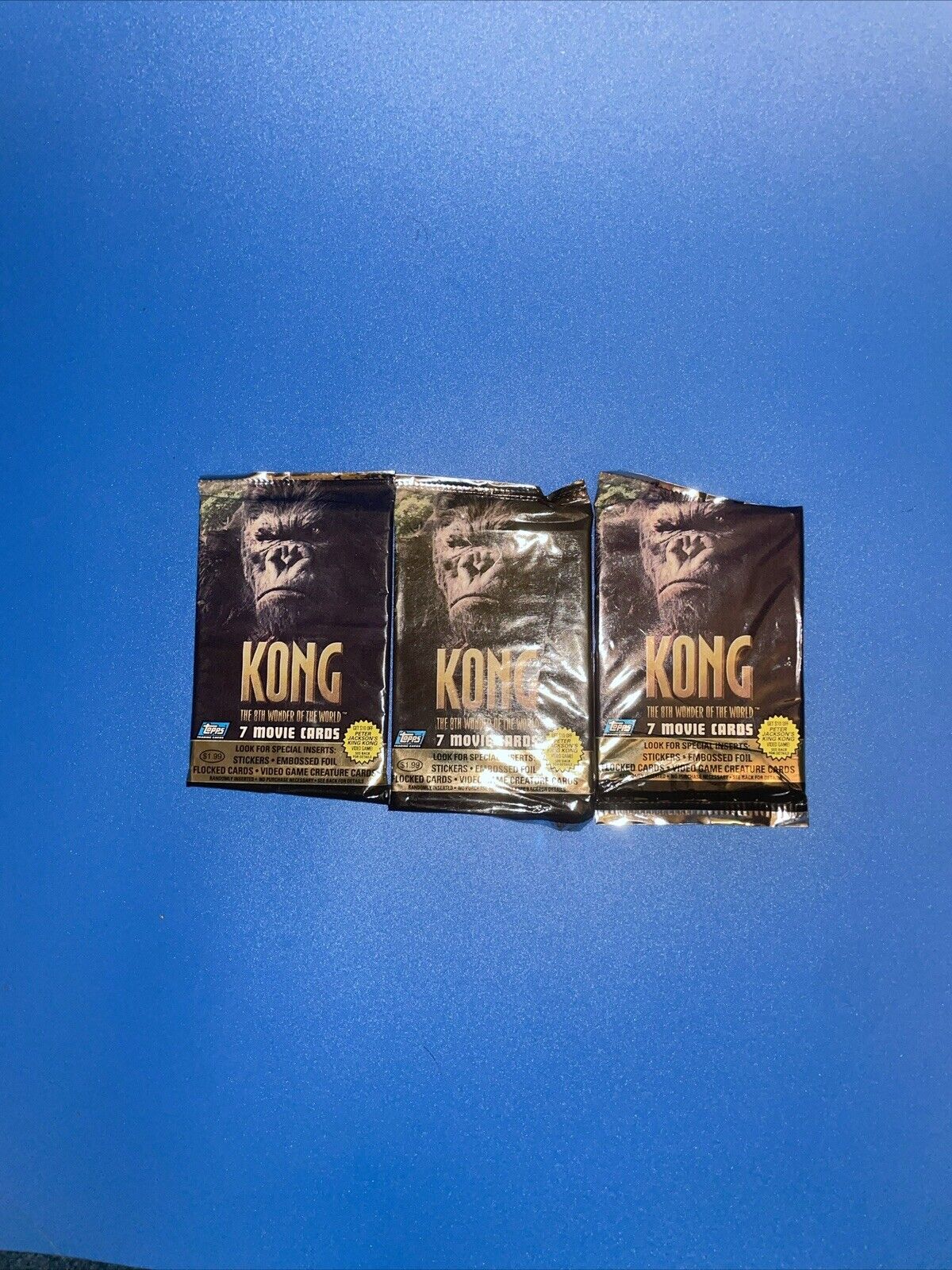 2006 Topps King Kong 3 Unopened Packs MR