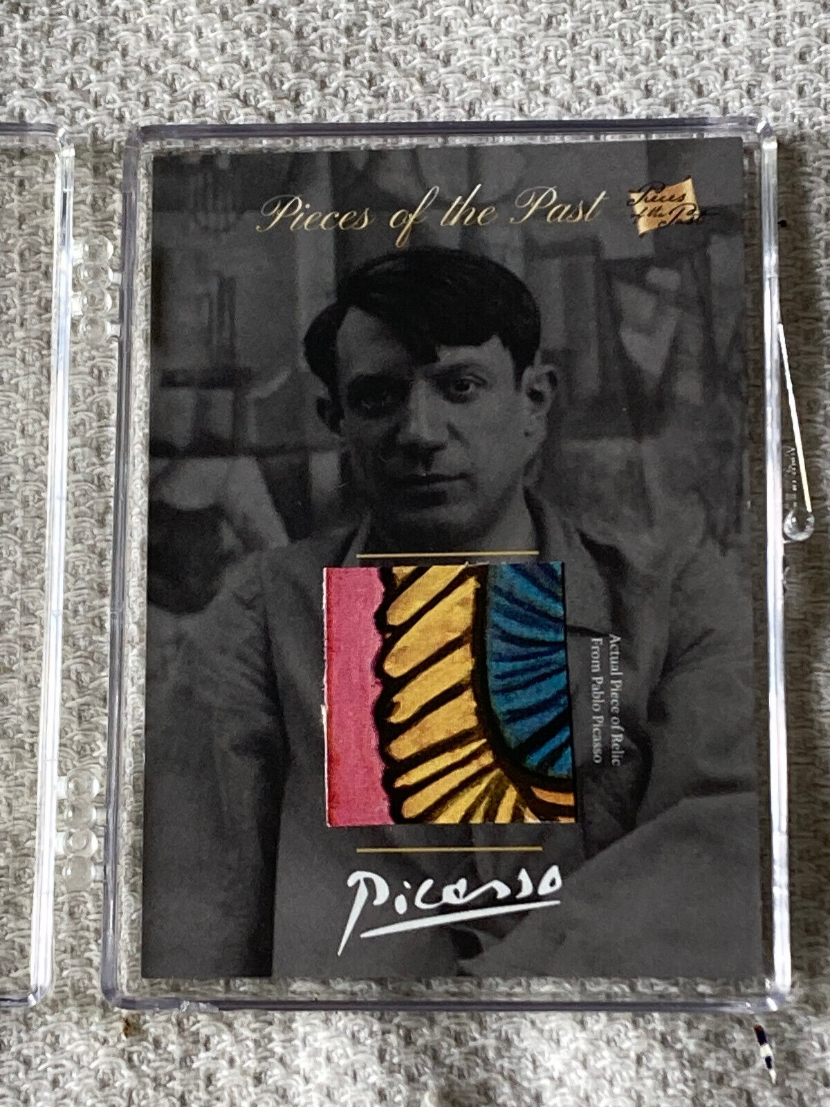 2018 The Bar - Pieces of Past Hybrid Ed. Relic #PRH-PP Pablo Picasso