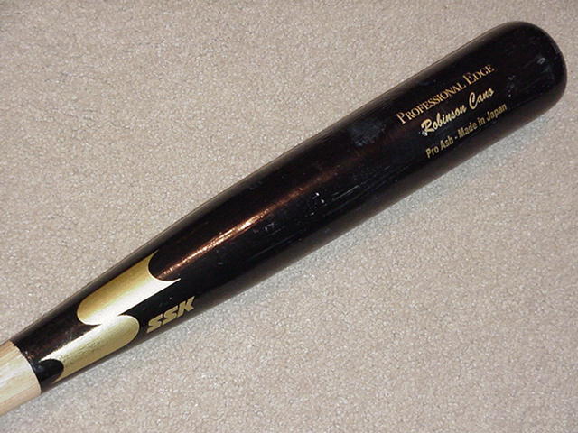 Robinson Cano Game Used Bat New York Yankees