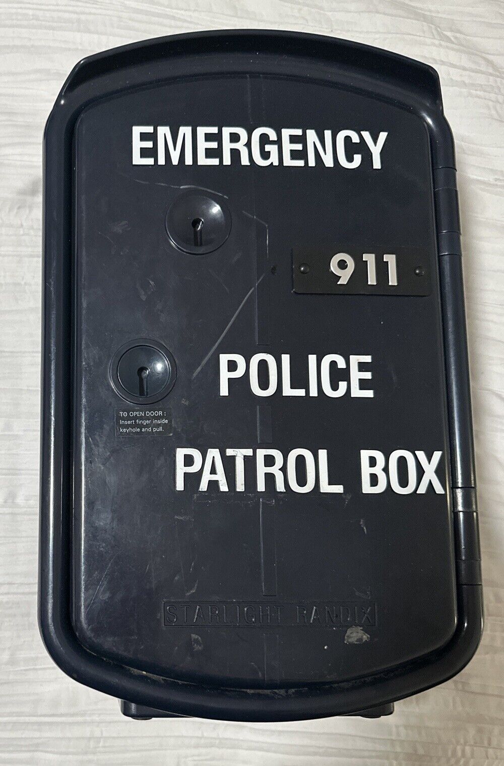 Emergency Police Telephone Patrol Box PB-104 Starlite Randix Phone Vintage Rare