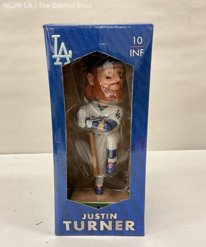 Justin Turner Los Angeles Dodgers Bobblehead 2015 Promotional