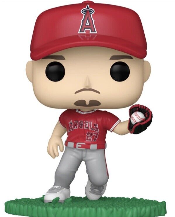 MLB Angels Mike Trout Funko Pop Vinyl Figure #93 Preorder March