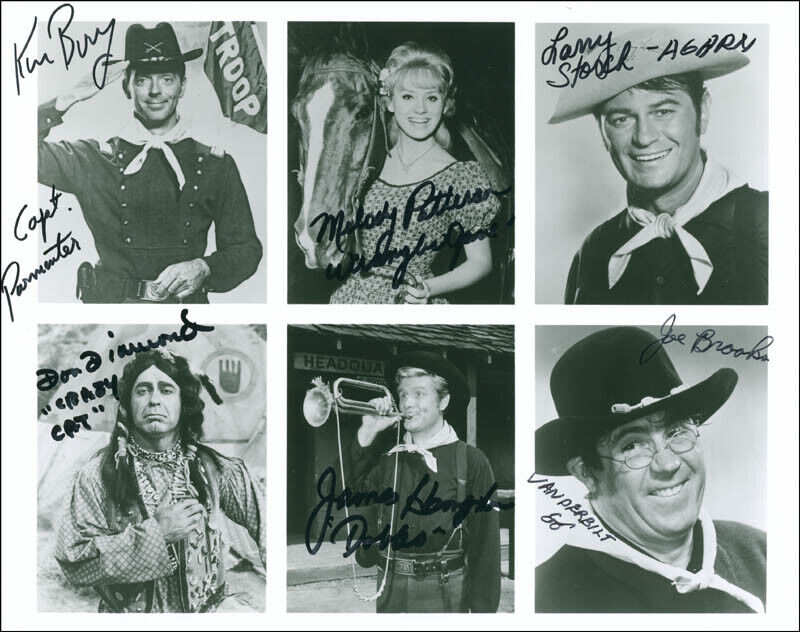 F TROOP TV CAST - AUTOGRAPHED SIGNED PHOTOGRAPH WITH CO-SIGNERS