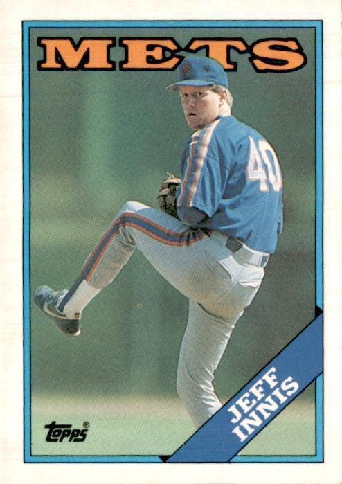 1988 Topps Traded #54T Jeff Innis New York Mets