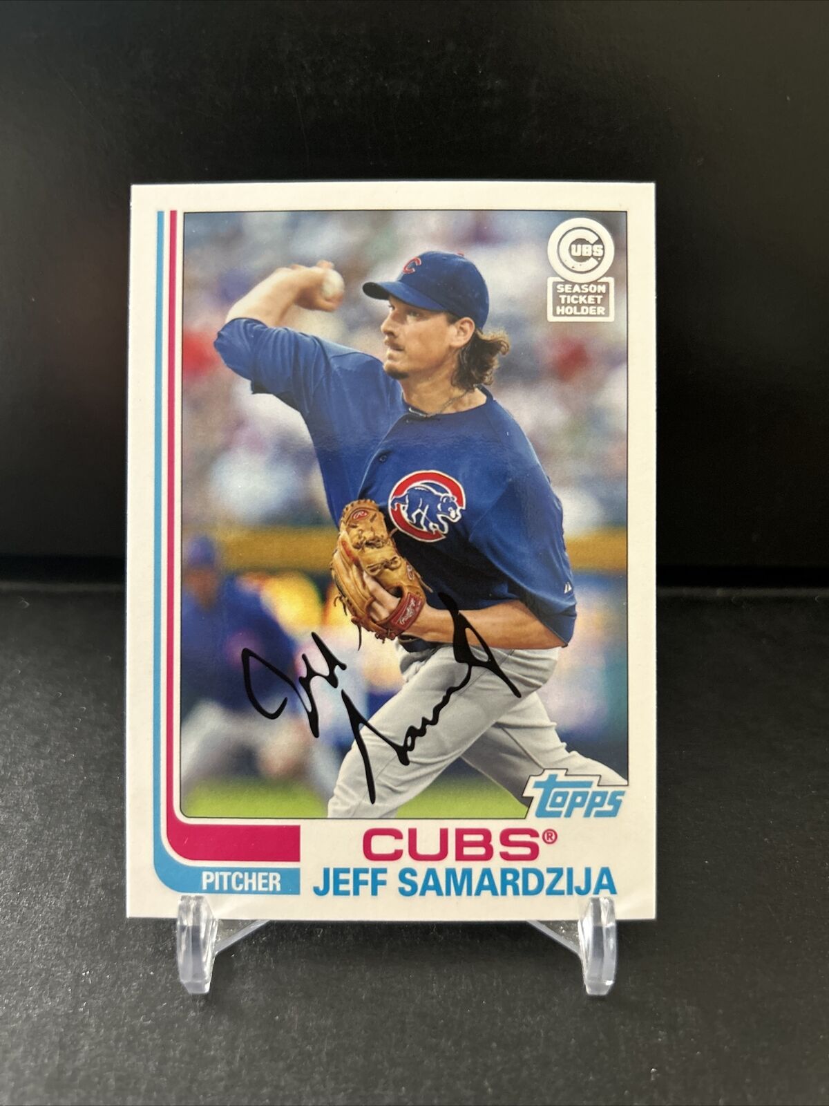 Jeff Samardzija 2013 Archives Chicago Cubs Season Ticket Holder Giveaway