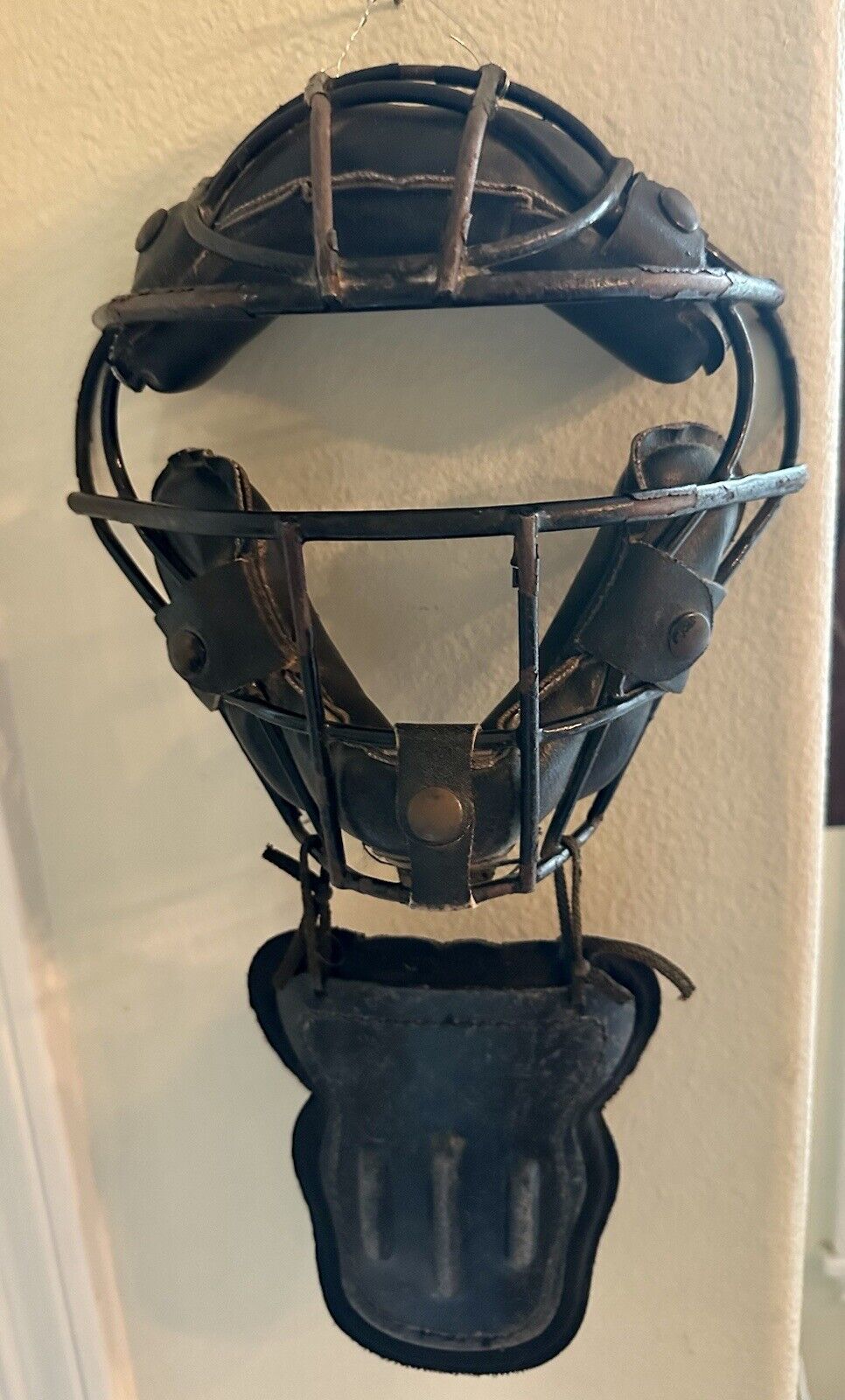 Vintage Baseball Childs Catcher’s Mask with Neck shield.