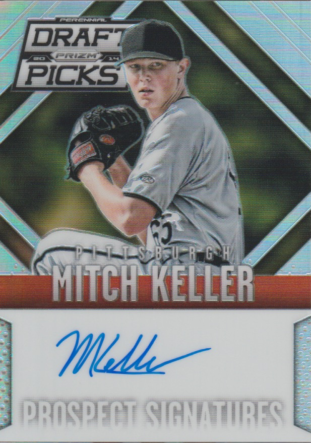 Mitch Keller 2014 Panini Prizm Draft Picks rookie RC auto autograph card 64