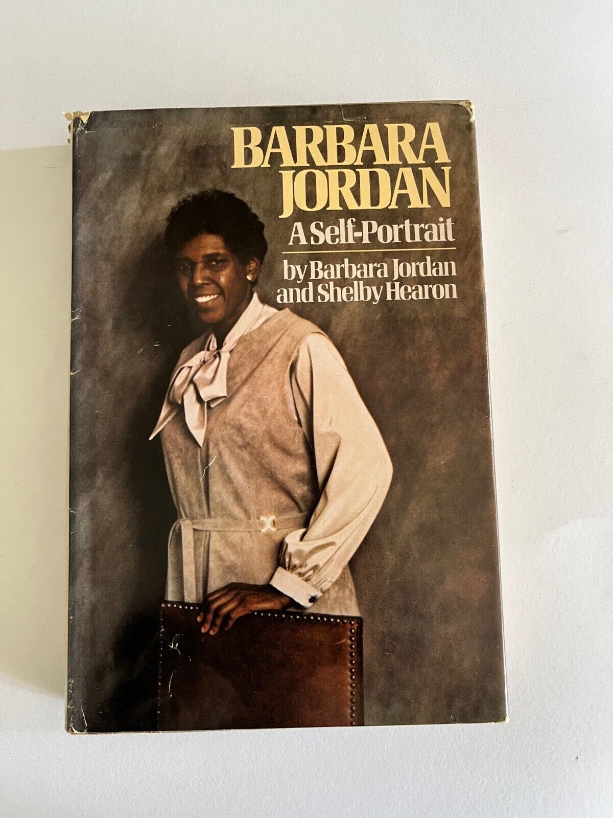 BARBARA JORDAN ~ SIGNED ~ A Self Portrait ~ African American Texas U.S. Congress