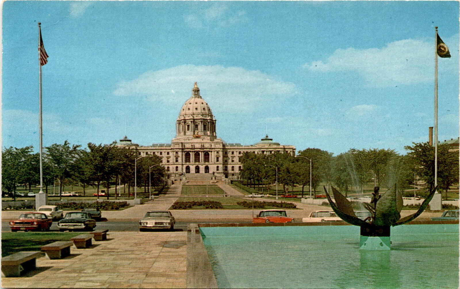 State Capitol Building, St. Paul, Minnesota, Legislature, Impressive Postcard