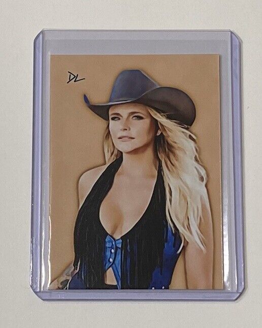 Miranda Lambert Limited Edition Artist Signed “Country Queen” Trading Card 5/10