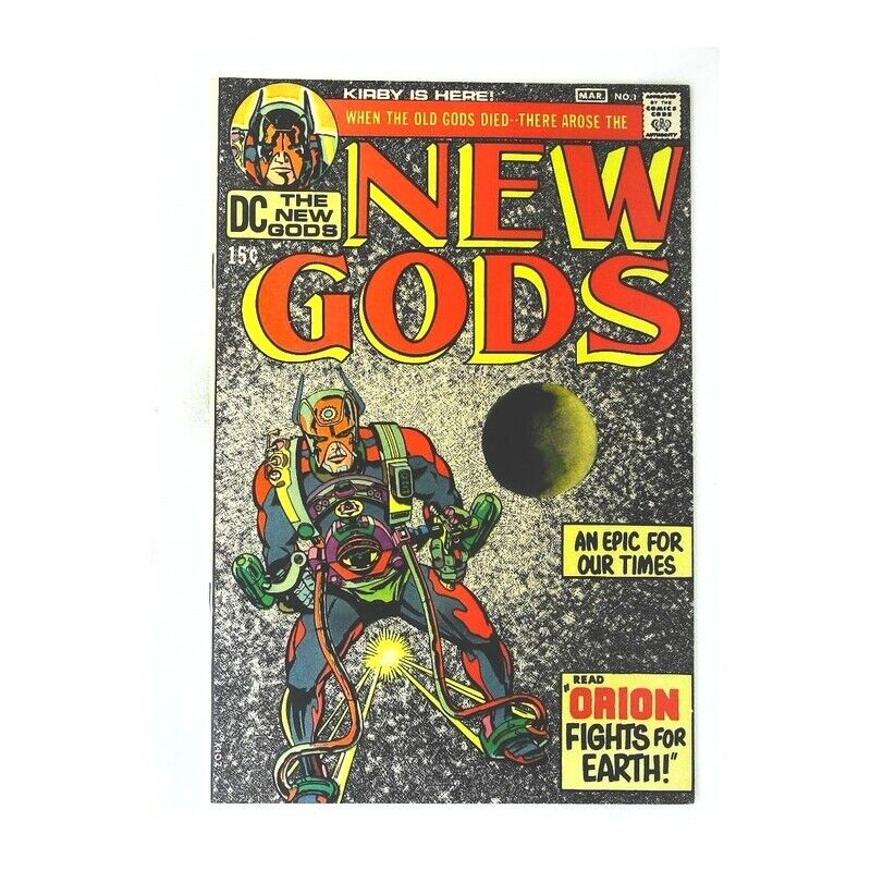 New Gods (1971 series) #1 in Very Fine + condition. DC comics [p%