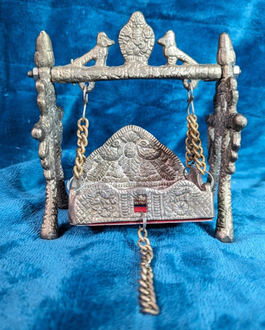 Handcrafted laddu Gopal Swing Palana Jhula Decorative Hindola For Temple Pooja