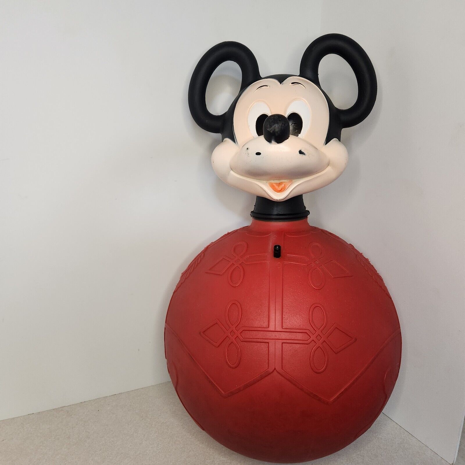 1970 Hoppity Hop Mickey Mouse Bounce Toy Vintage Walt Disney Very Nice