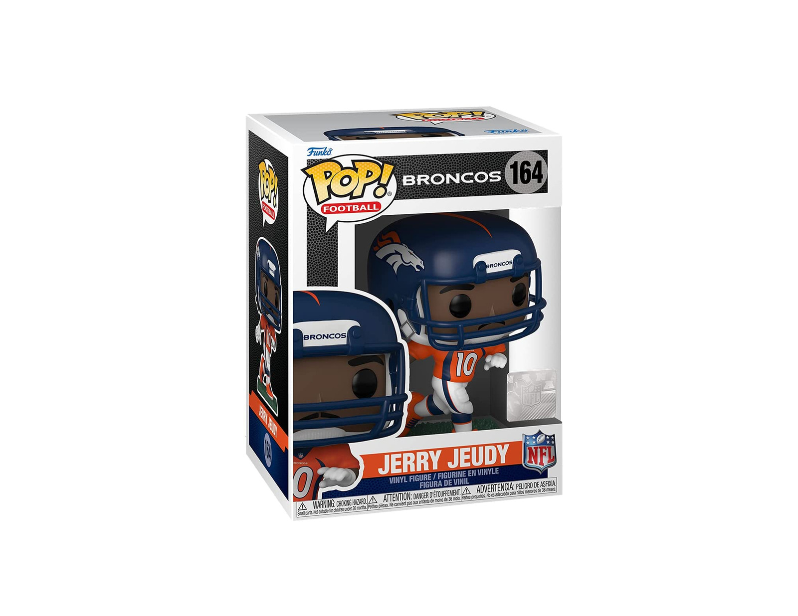 Funko Pop Football - NFL - Denver Broncos - Jerry Jeudy (Home Jersey) #164