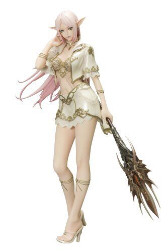Lineage II Elf Second Edition 1/7 scale Painted PVC Figure Japan