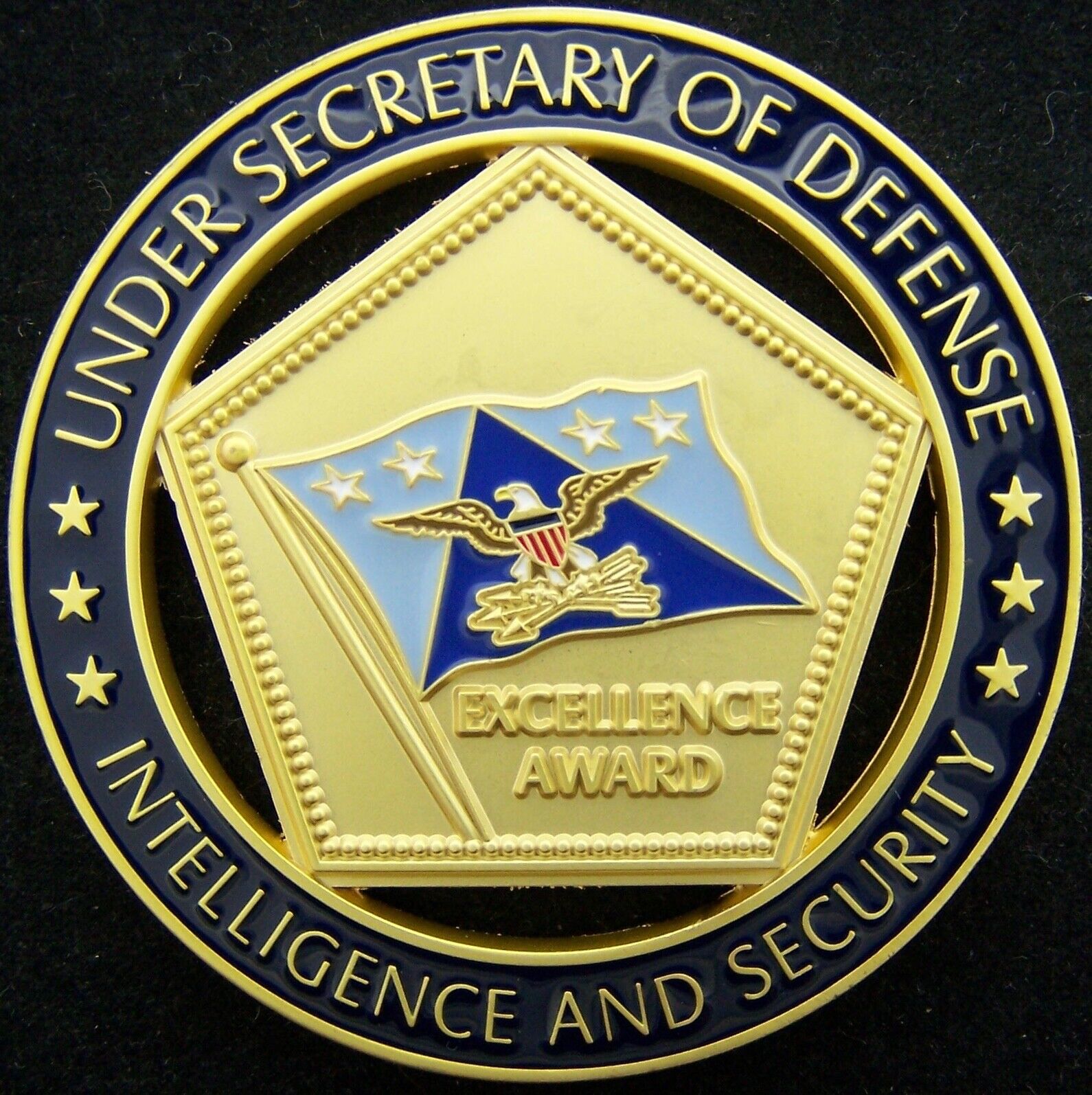 Under Secretary of Defense Intelligence and Security Challenge Coin V1