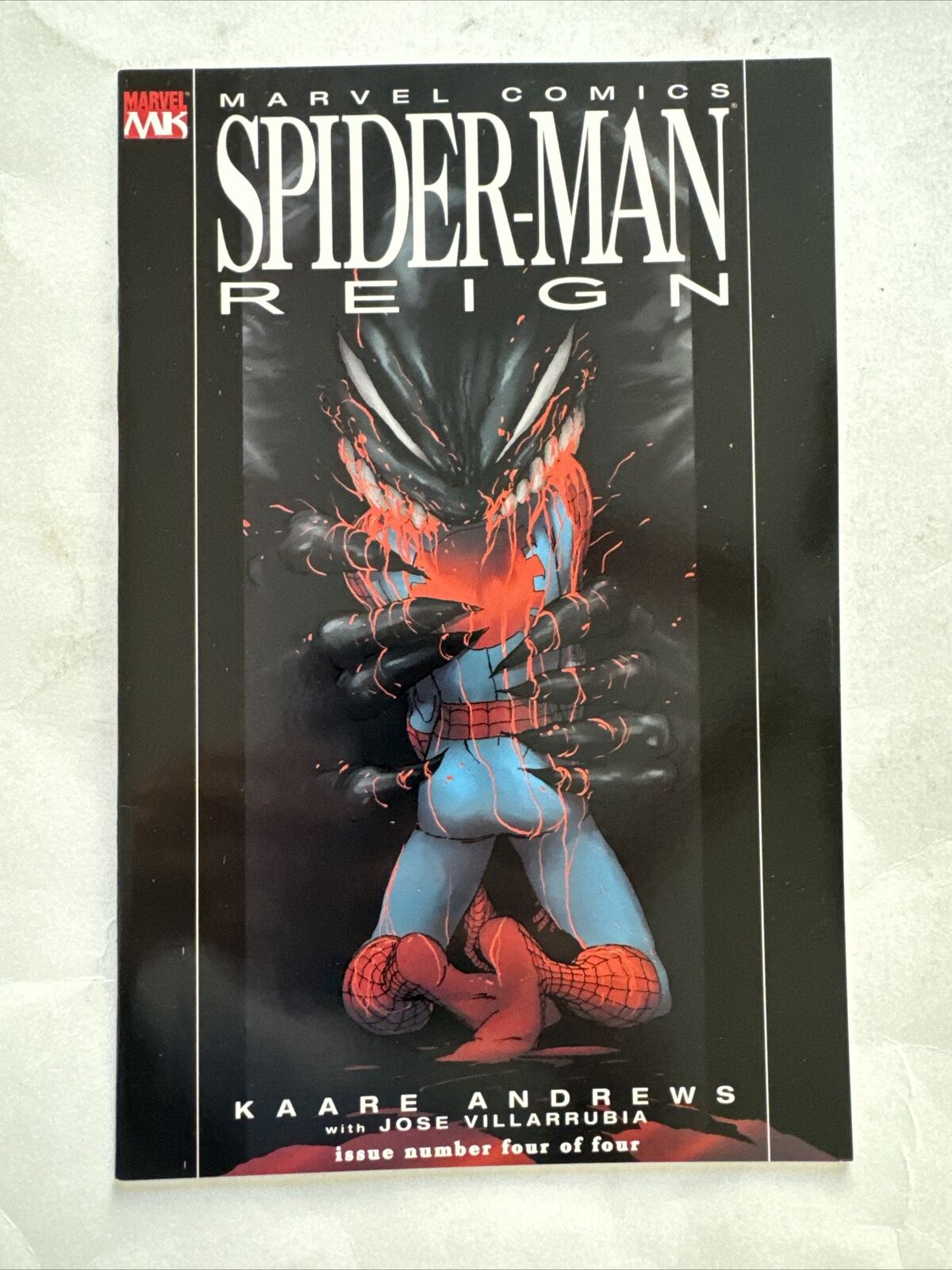Spider-Man Reign #4 Comic Book 2007 Kaare Andrews Marvel Comics