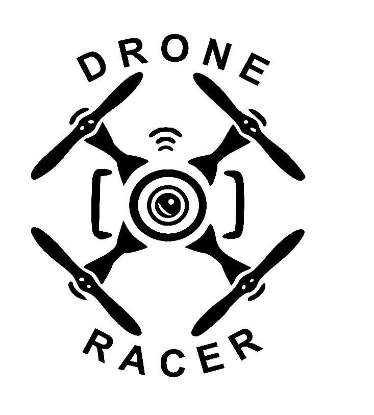 Drone Racing Vinyl Decal Sticker RC USA FPV Racer QuadCopter DJI Phantom d3460b