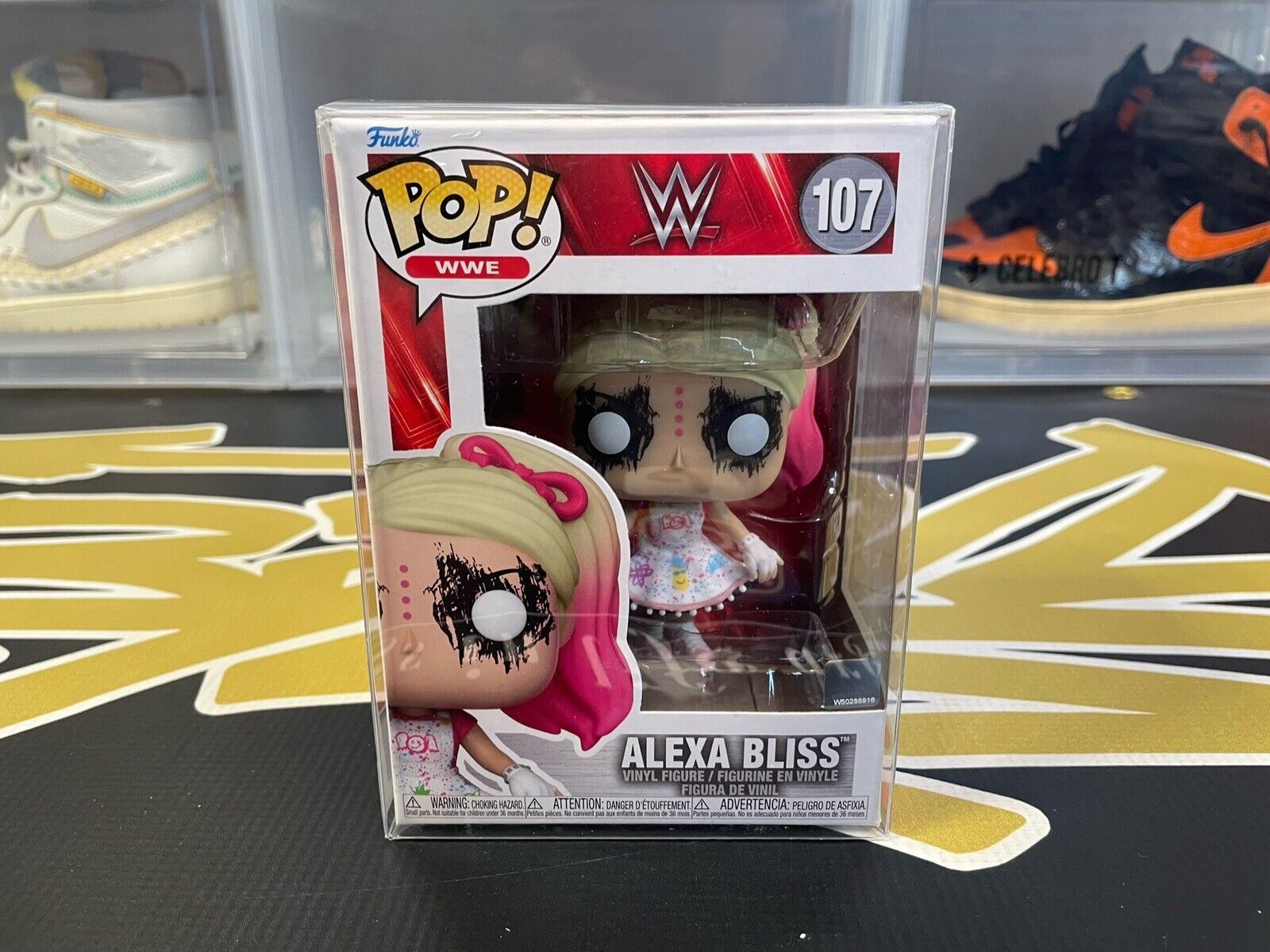 Funko Pop WWE - Alexa Bliss #107 MIB WWF AEW W/ Protector New Fast Shipping