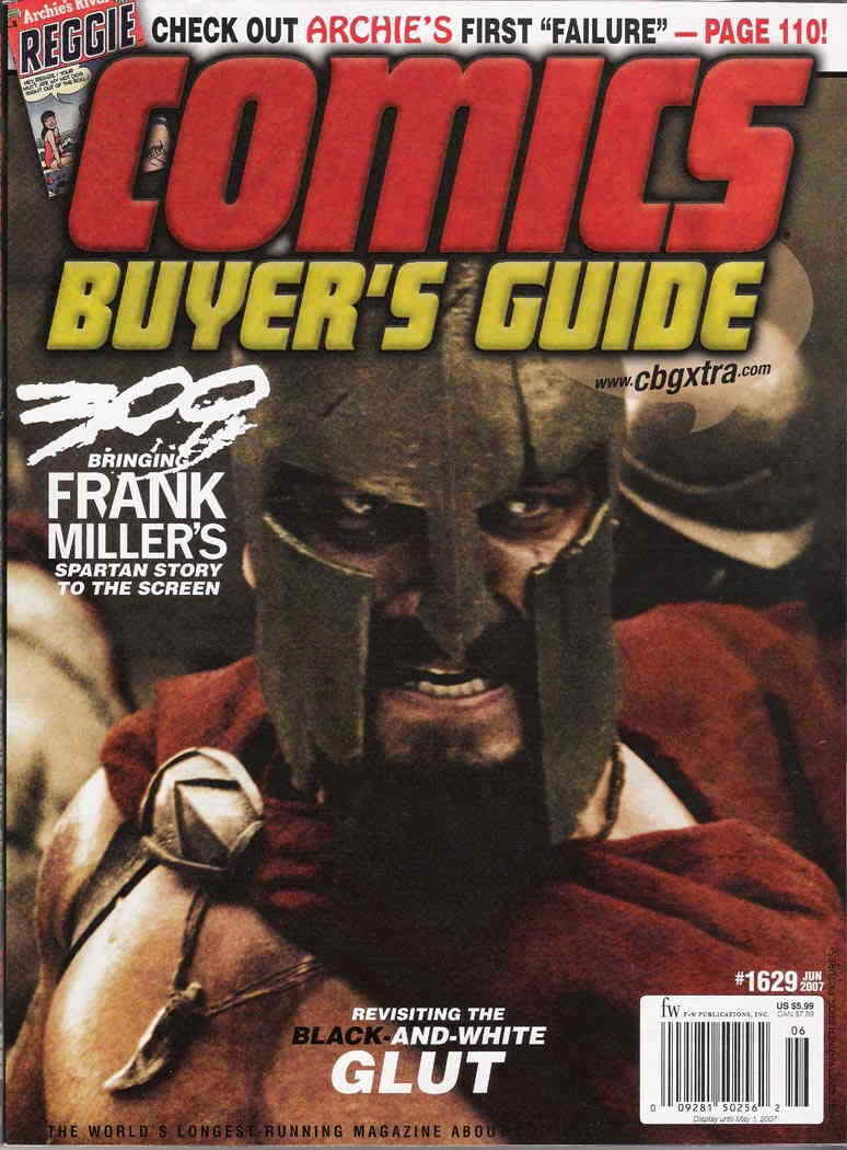 Comics Buyer's Guide #1629 VF; F&W | Frank Miller's 300 - we combine shipping