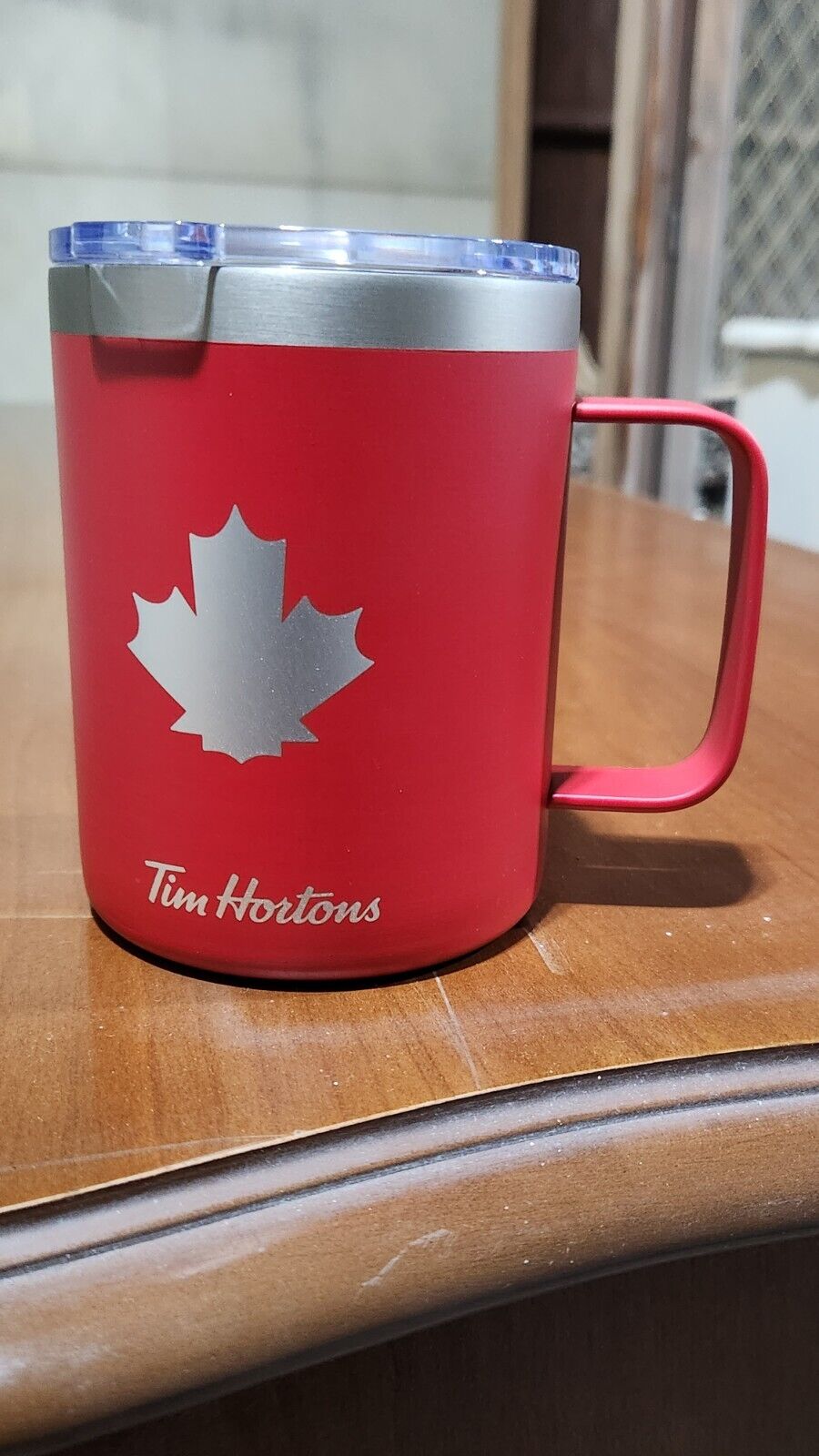 Tim Hortons 2022 Stainless Steel Limited Edition Coffee Red New