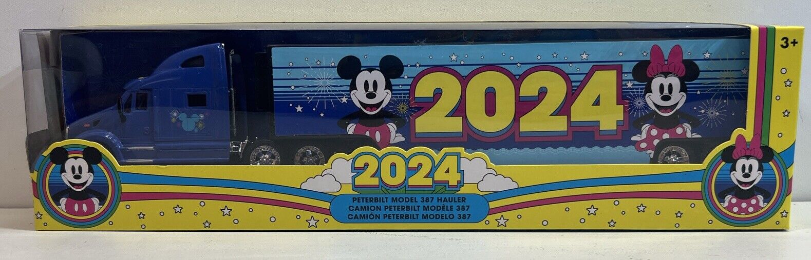 2024 Disney Parks Toy Peterbilt Model 387 Hauler Truck *READ*