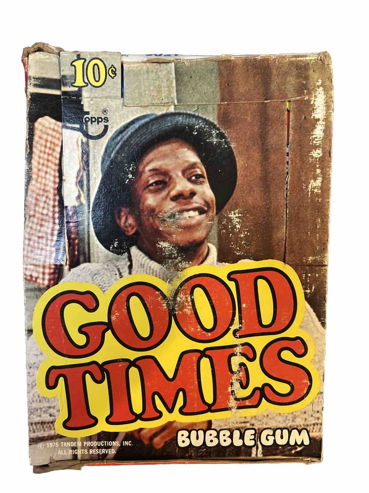 1975 TOPPS GOOD TIMES WAX BOX 36 UNOPENED BOX and PACKS DYN-O-MITE Scarce￼
