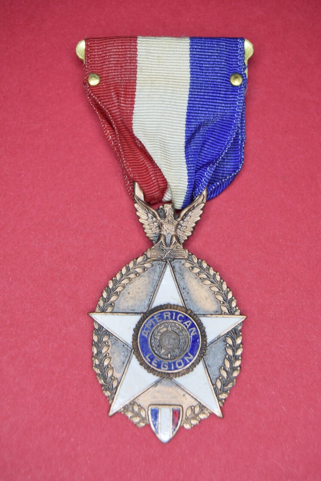 Beautiful 1928 10th Annual American Legion Convention Medal San Antonio, Texas