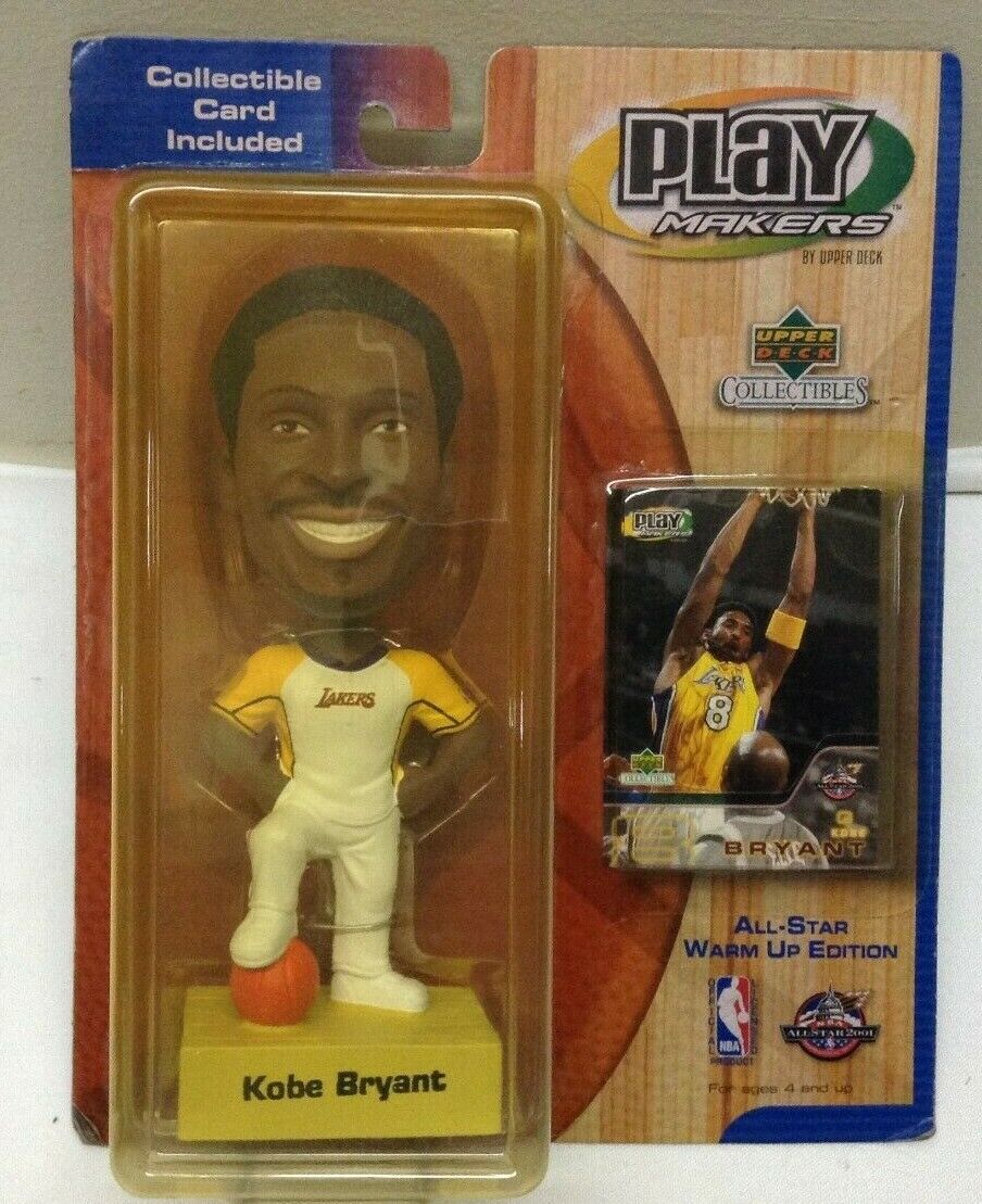 kobe Bryant Upper Deck Play Makers All-star Warm Up Edition Bobble Head
