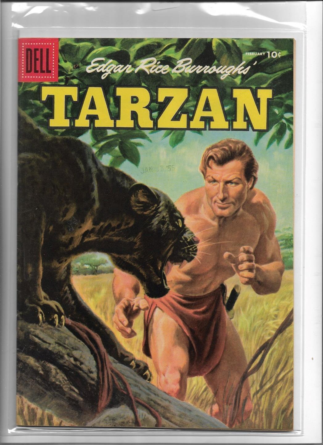EDGAR RICE BURROUGHS' TARZAN #77 1956 VERY FINE- 7.5 4486