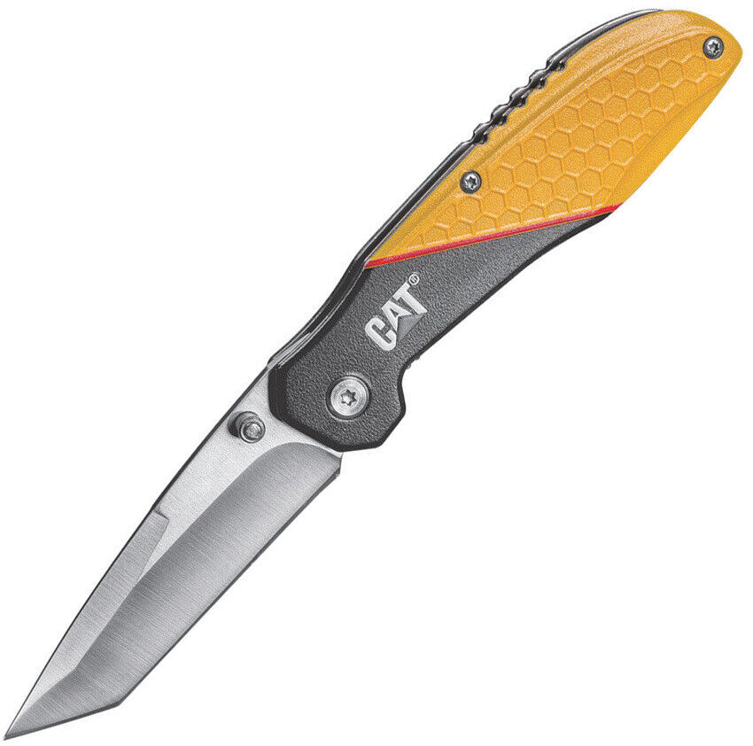 New Caterpillar Linerlock Folding Poket Knife 980047