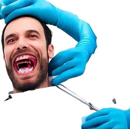 1979 Vintage  DENTIST False Teeth Dental Ice picks  DENTURES Novelty GAG GIFT