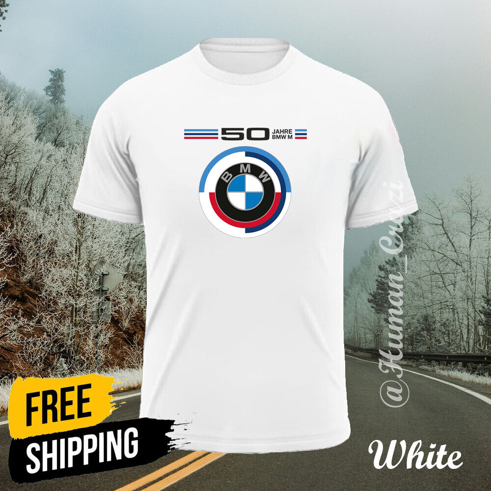 BMW 50 JAHRE Desing Print Man\'s Woman T-Shirt S-5XL 